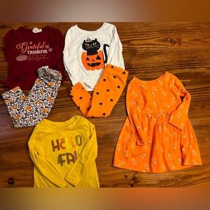 🎃🍁Fall Lot/ Bundle 2T Toddler Girl 🍁🎃